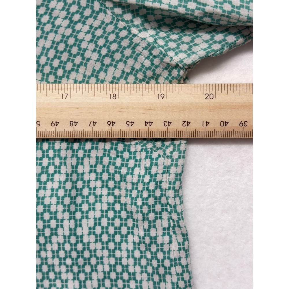 Maeve Anthropologie Mint Green Rochelle Button Down Blouse Top 4 S NWOT - Picture 7 of 9